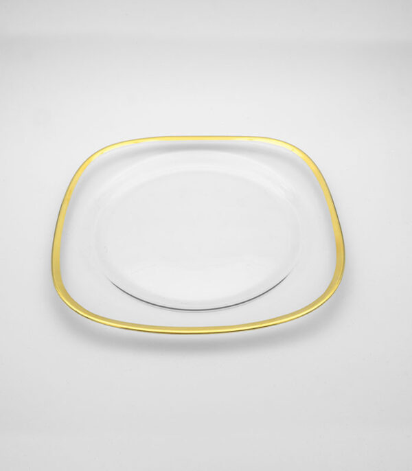 Gold Striped Underplate