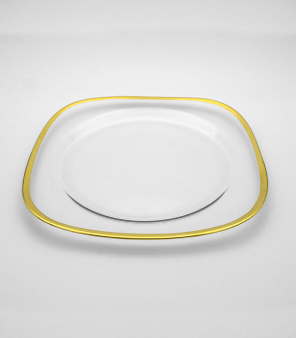 Gold Striped Underplate