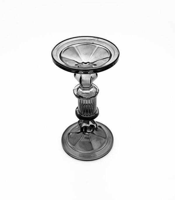 Transparent Candle Holders - black