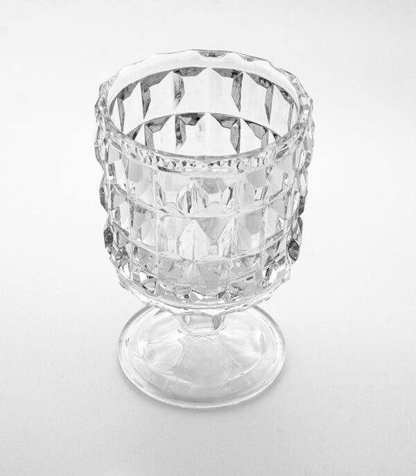Goblet Cut Candle Holder