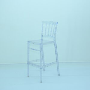 Şeffaf Napolyon Bar Sandalyesi