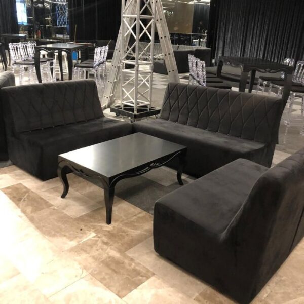 Siyah Kumaş Loca - Kt001