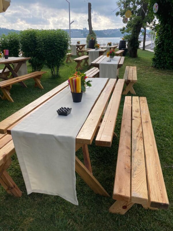 Ahşap Piknik Masası