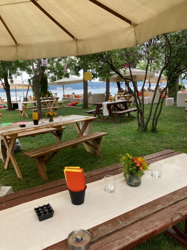 Ahşap Piknik Masası