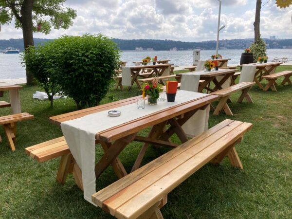 Ahşap Piknik Masası