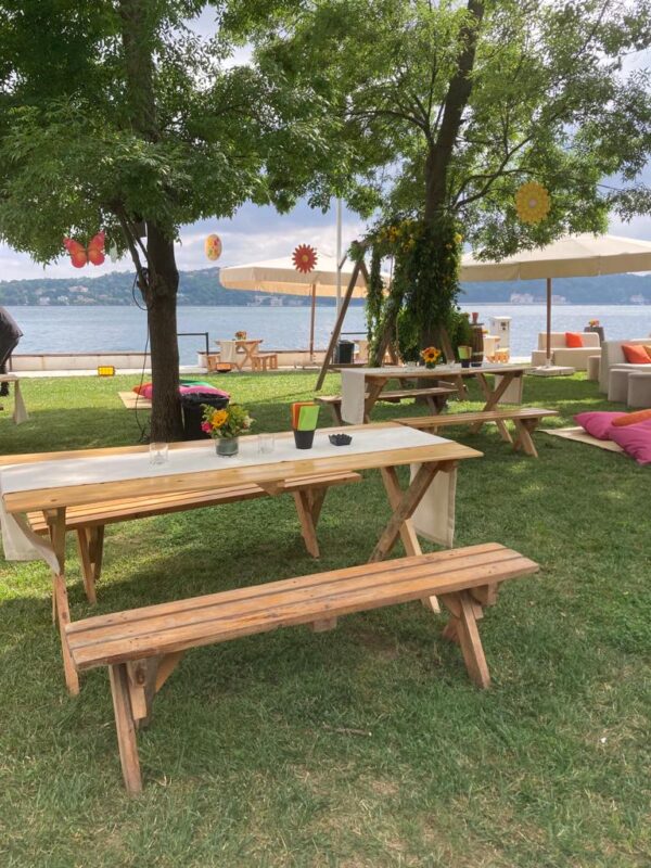 Ahşap Piknik Masası