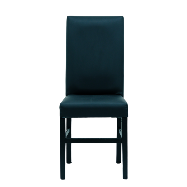 Siyah Deri Toplantı ve Fuar Sandalyesi