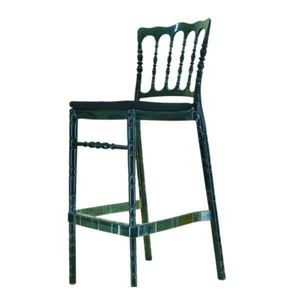 Siyah Napolyon Bar Sandalyesi