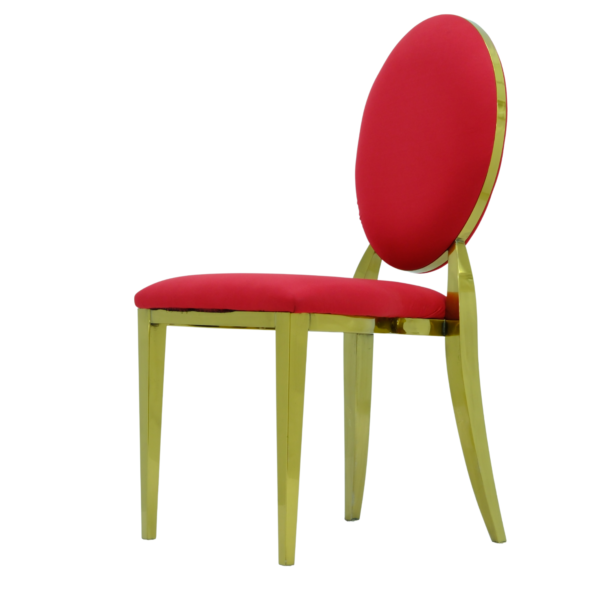 Gold Dior Kırmızı Sandalye