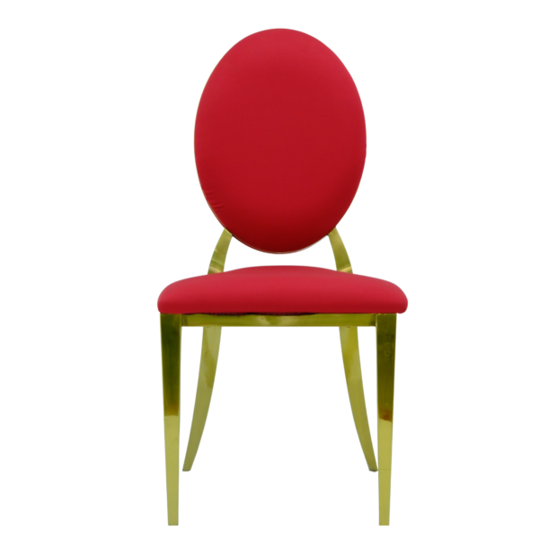 Gold Dior Kırmızı Sandalye