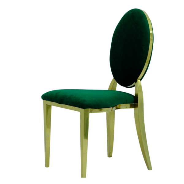 Gold Dior Yeşil Sandalye