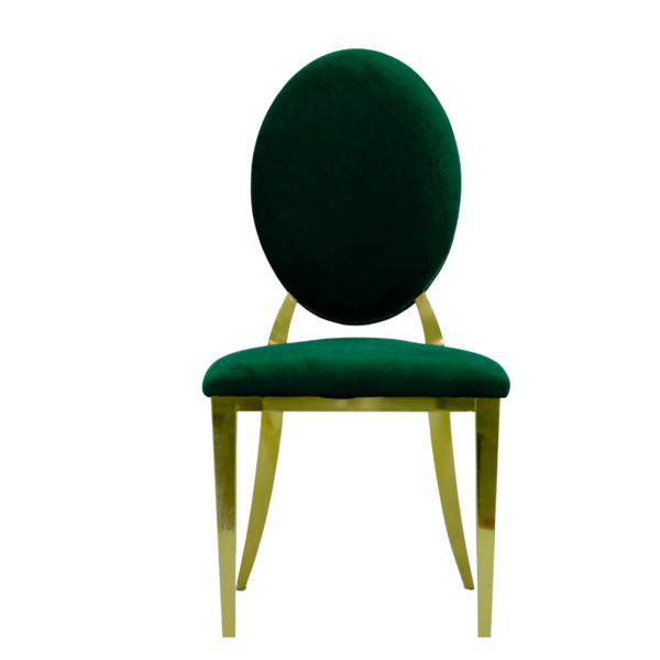 Gold Dior Yeşil Sandalye