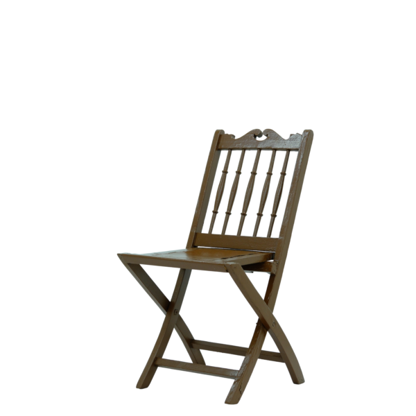 Kahverengi Katlanır Sandalye